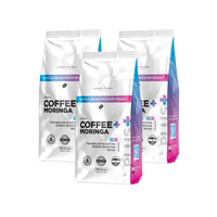 Livingood Daily Coffee + Moringa Whole Bean Medium Roast - (3-Pack)