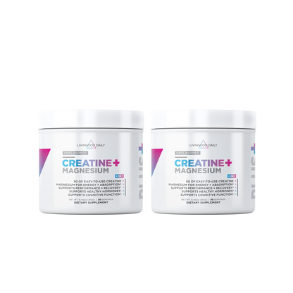Livingood Daily Creatine + Magnesium (2 Pack)