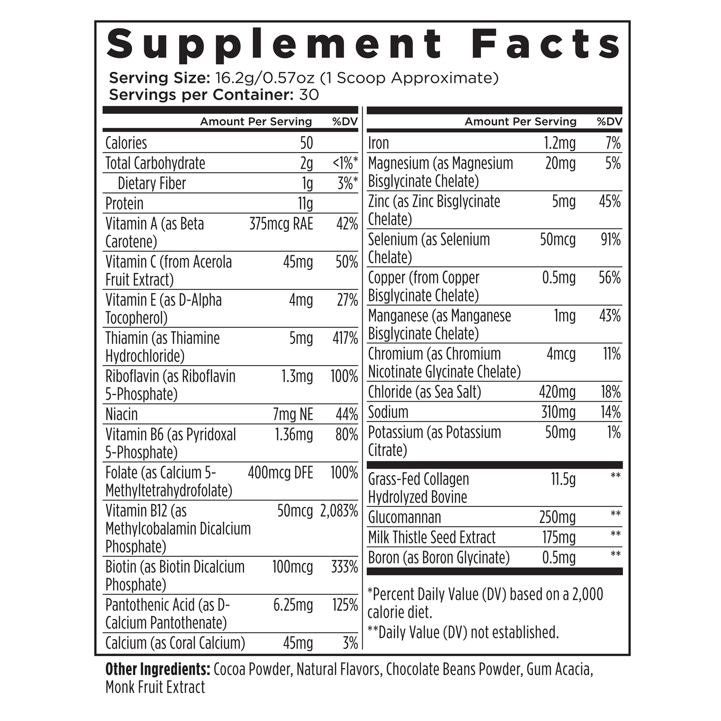 Chocolate Collagen + Multi