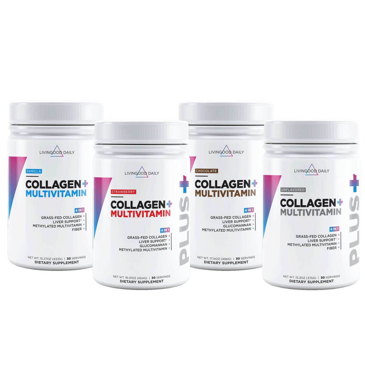 Livingood Daily Collagen + Multivitamin Bundle