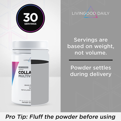 Unflavored Collagen + Multivitamin