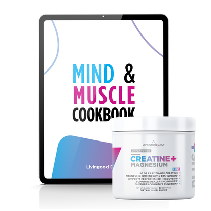Livingood Daily Creatine + Magnesium (1-Pack)