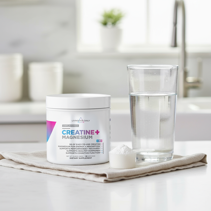 Livingood Daily Creatine + Magnesium (2 Pack)