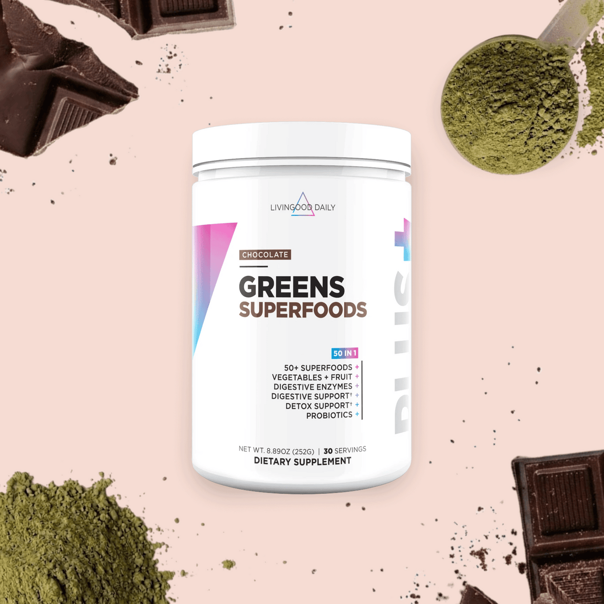 Livingood Daily Greens Superfoods Chocolate