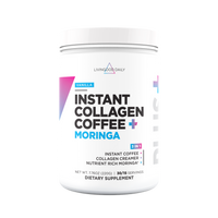 Livingood Daily Instant Collagen Coffee + Moringa (Vanilla) - 1 Pack