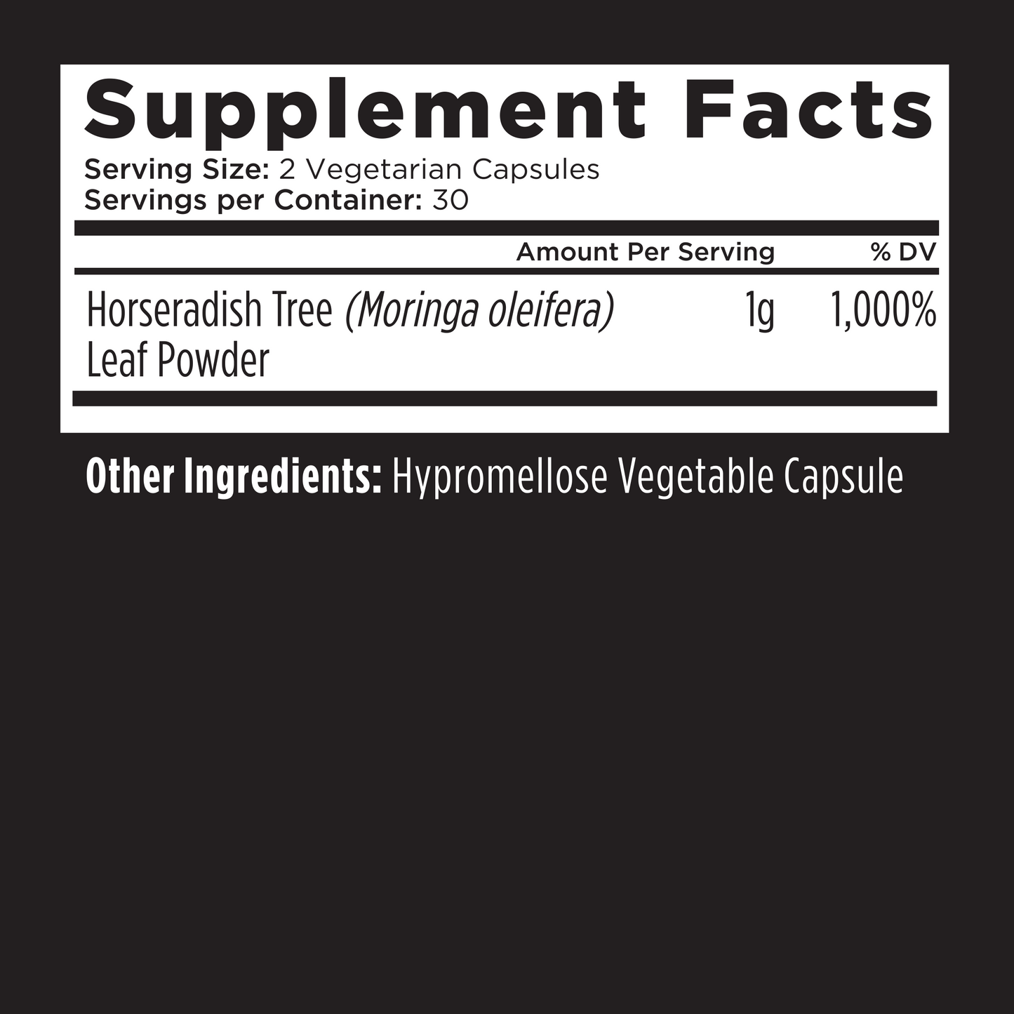 WAREHOUSE DEAL! Livingood Daily Moringa Capsules