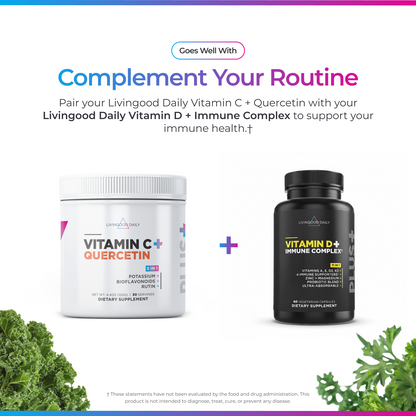 Livingood Daily Vitamin C + Quercetin