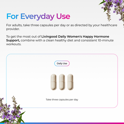 Livingood Daily Women's Happy Hormone Support