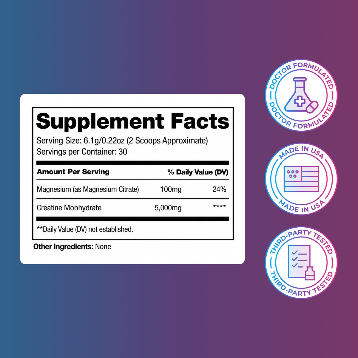 Livingood Daily Creatine + Magnesium