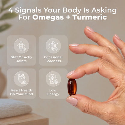 Livingood Daily Omegas + Turmeric